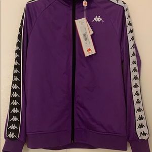 Kappa violet/purple vip up sweater new with tags